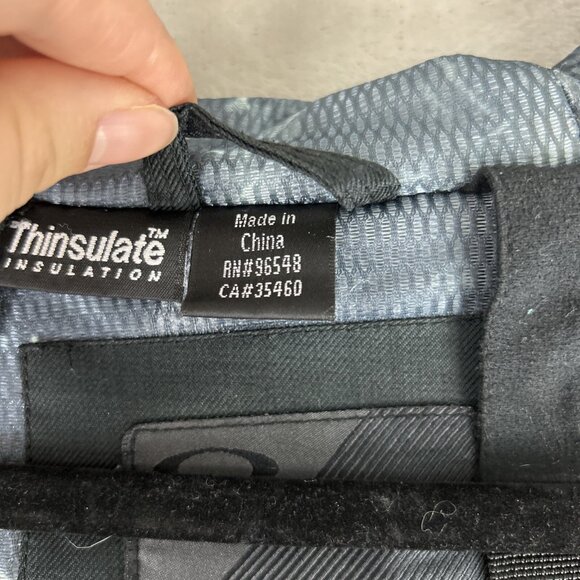 Women's Oakley Ski Snowboard Winter Jacket Size Medium Black Thinsulate - Picture 9 of 14